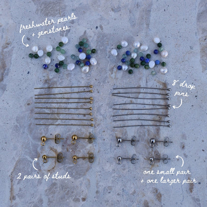 Stud Earrings Mini Kit - Goldieboxx Jewellery