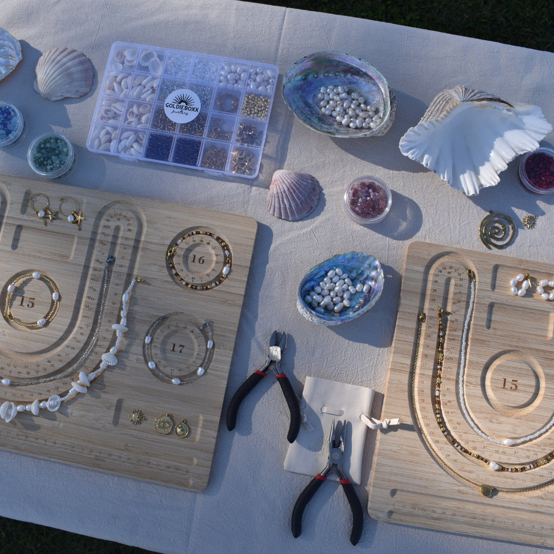 Bead & Sip Jewellery Workshop - Goldieboxx Jewellery
