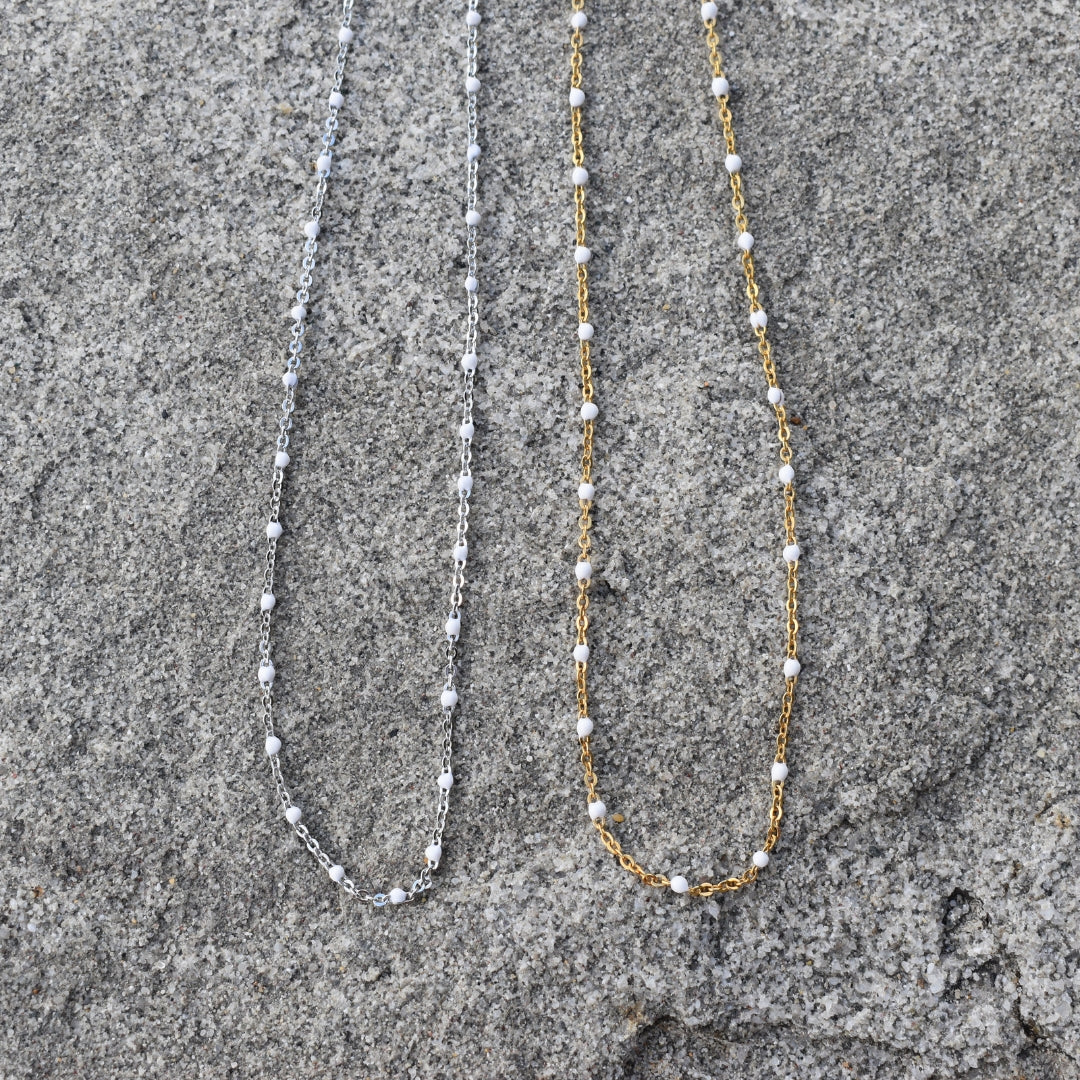 White Sands Beaded Chain - Goldieboxx Jewellery