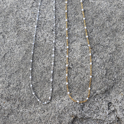 White Sands Beaded Chain - Goldieboxx Jewellery