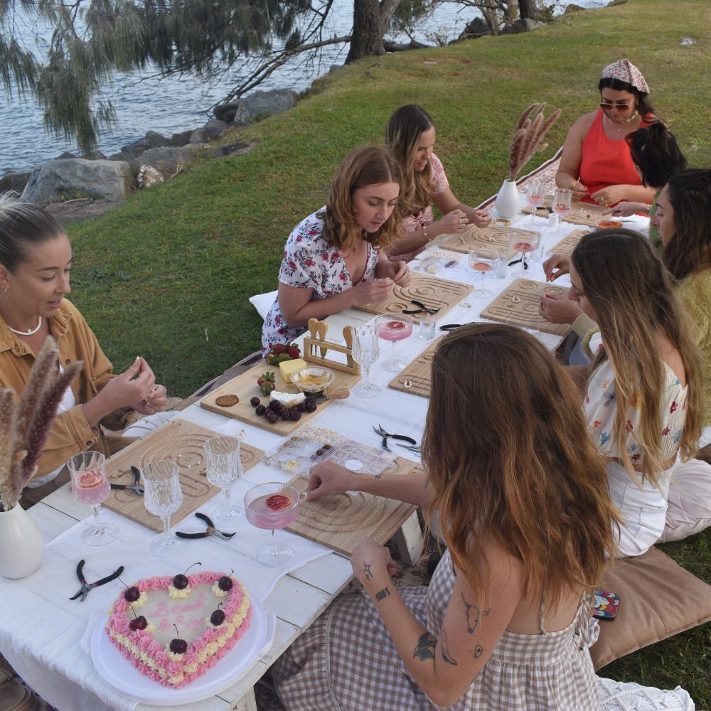 Bead & Sip Jewellery Workshop - Goldieboxx Jewellery