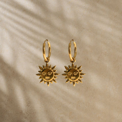 Small Sun Charm - Goldieboxx Jewellery