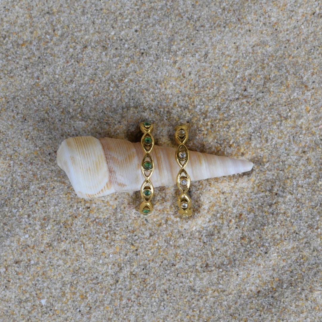 Greek Eye Ring - Goldieboxx Jewellery