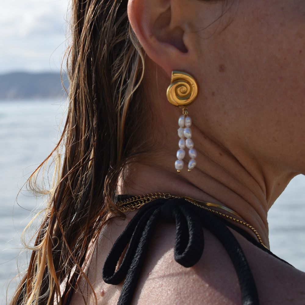 Mermaid Earrings - Goldieboxx Jewellery