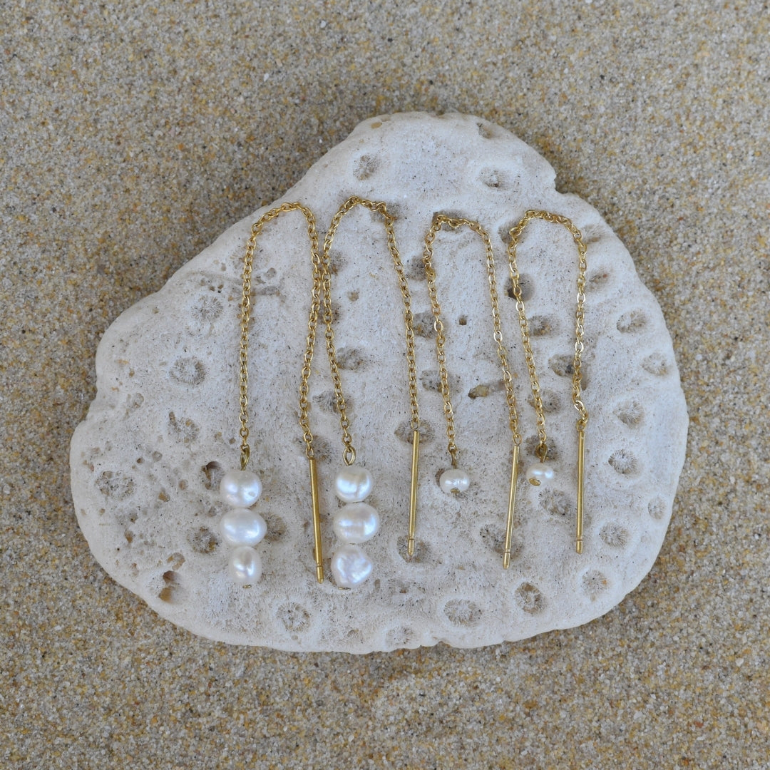 Threader Earrings - Goldieboxx Jewellery