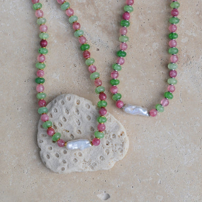 Green and Pink Mini Bead Kit - Goldieboxx Jewellery