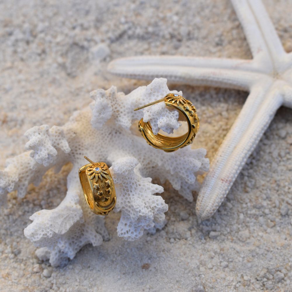 Alice Hoops - Goldieboxx Jewellery