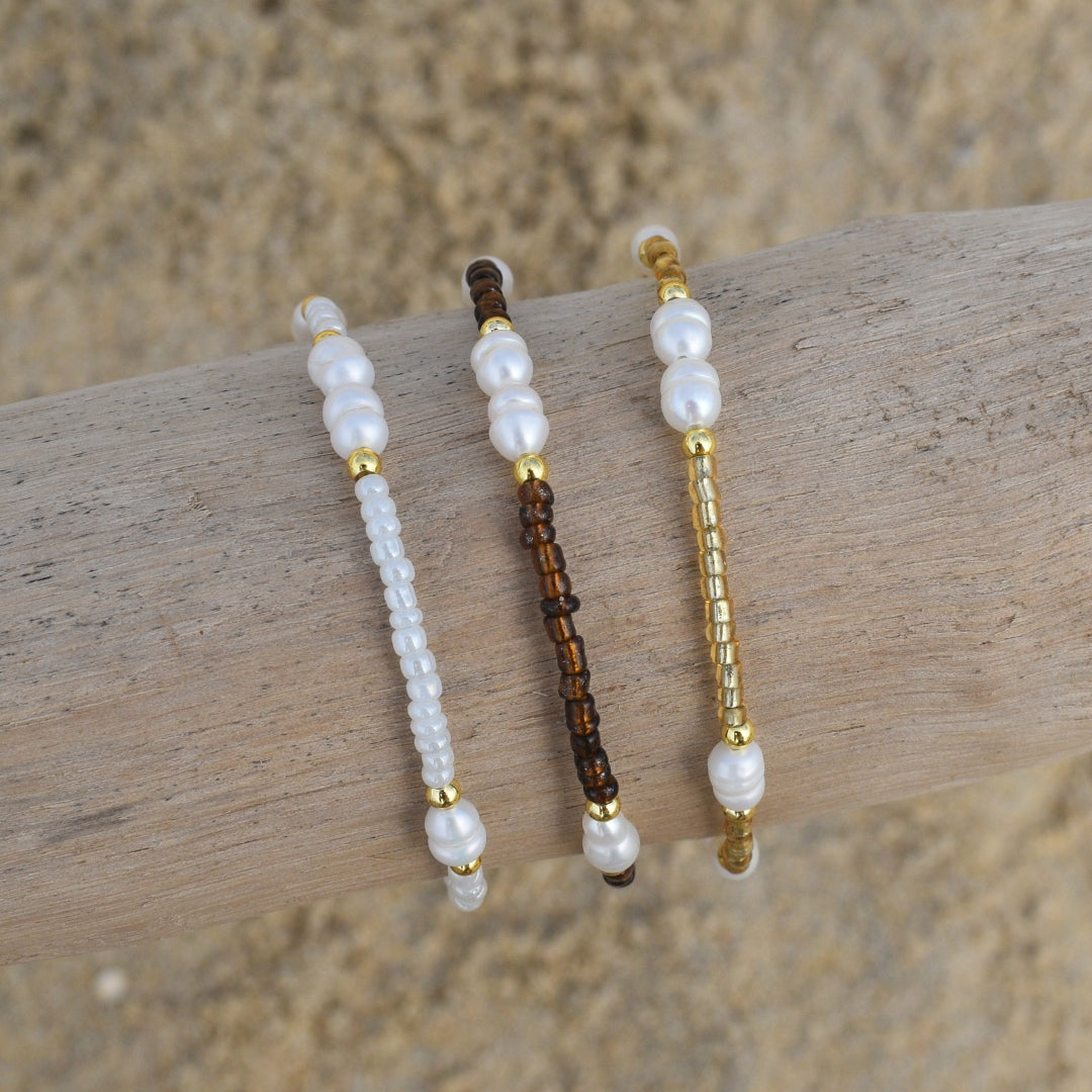 Sea Glass Bracelet - Goldieboxx Jewellery