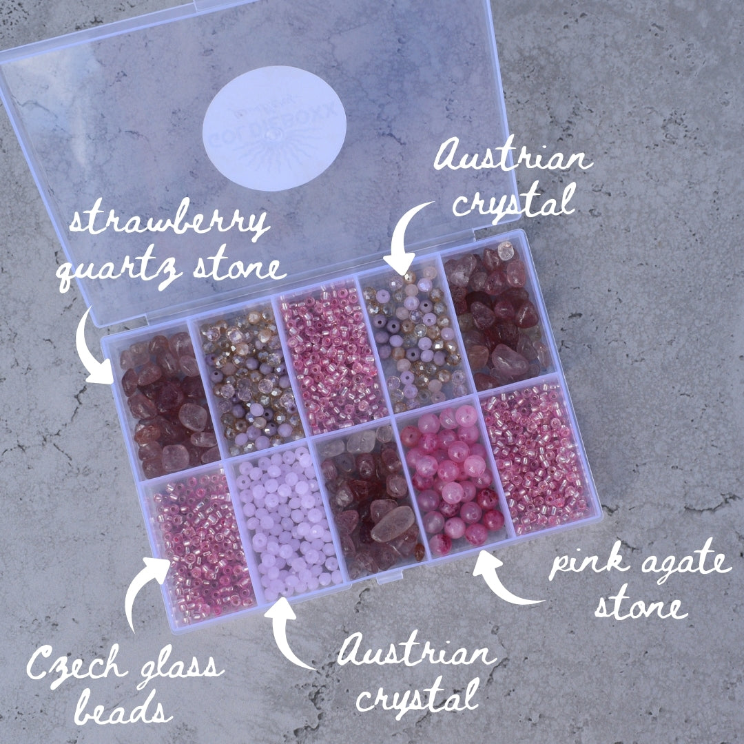 Colour Bead Mix - Goldieboxx Jewellery
