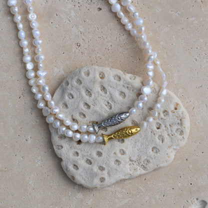 Sardine and Pearl Mini Bead Kit - Goldieboxx Jewellery