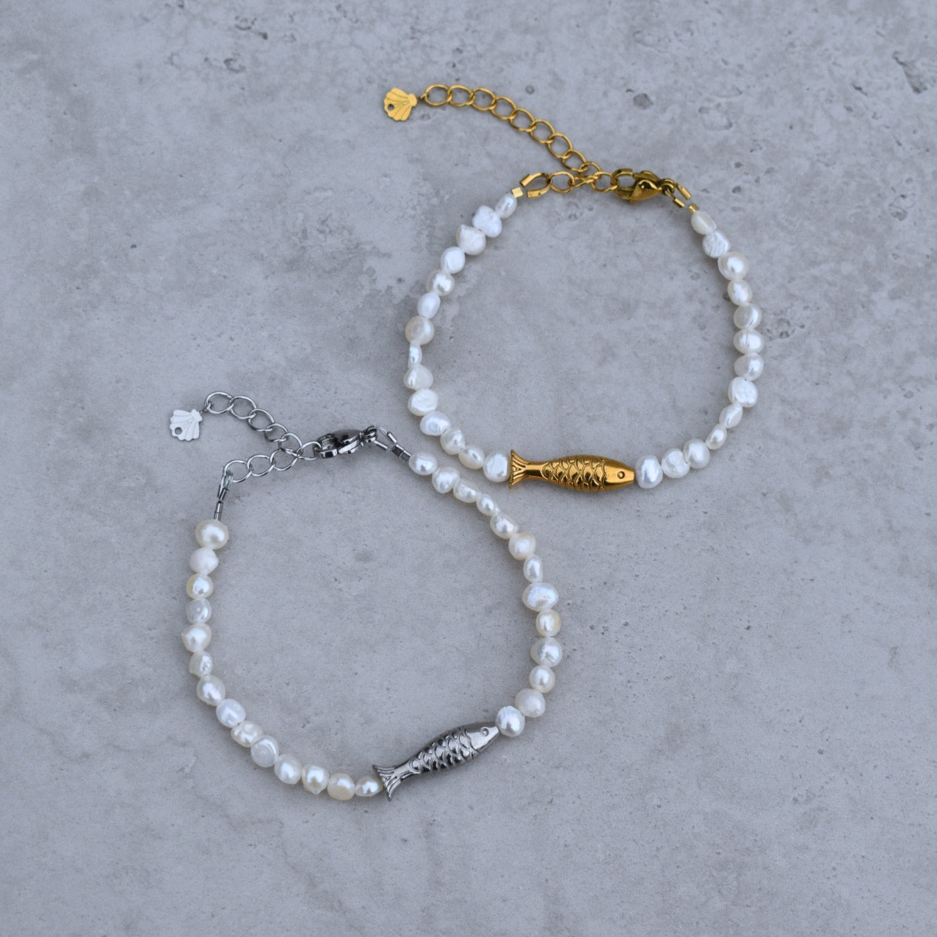 Sardine and Pearl Bracelet - Goldieboxx Jewellery