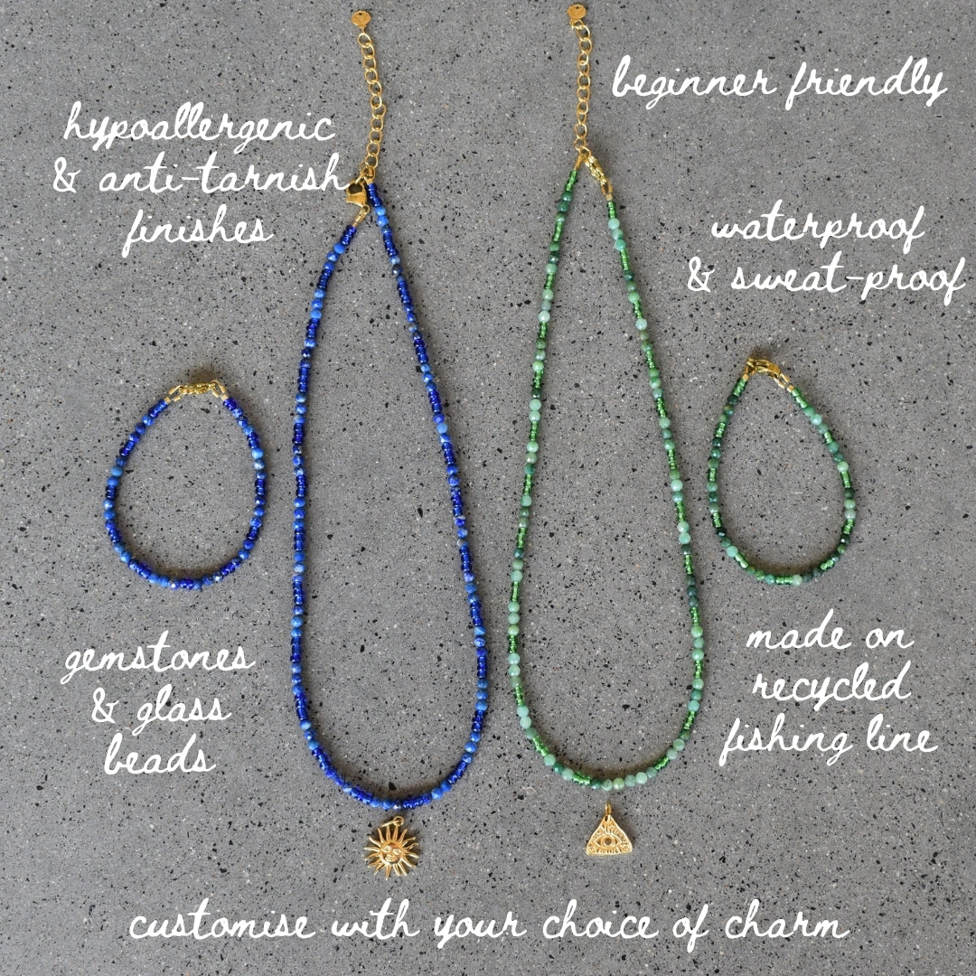 Gemstone Mini Bead Kit - Goldieboxx Jewellery