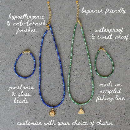 Gemstone Mini Bead Kit - Goldieboxx Jewellery