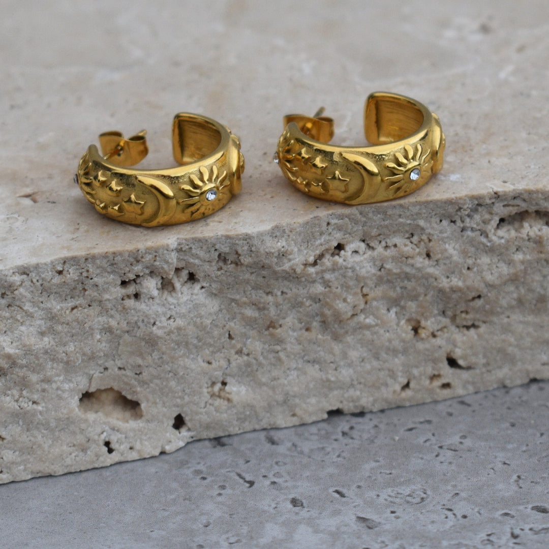 Alice Hoops - Goldieboxx Jewellery