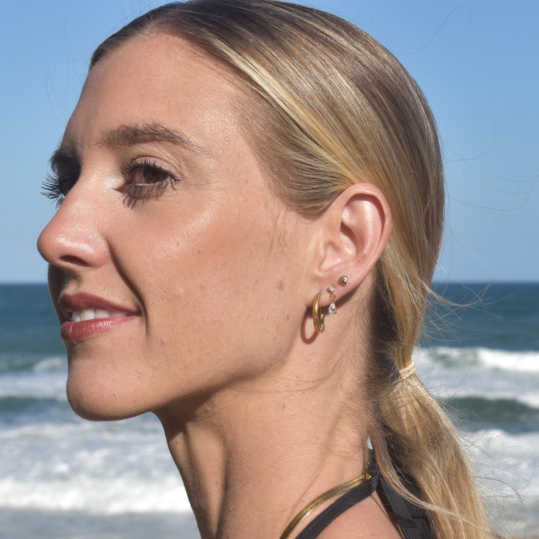 Classic Gold Hoops - Goldieboxx Jewellery