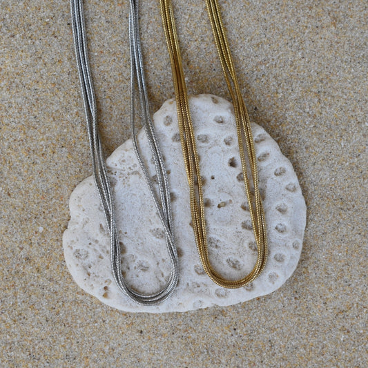 Silk Necklace - Goldieboxx Jewellery