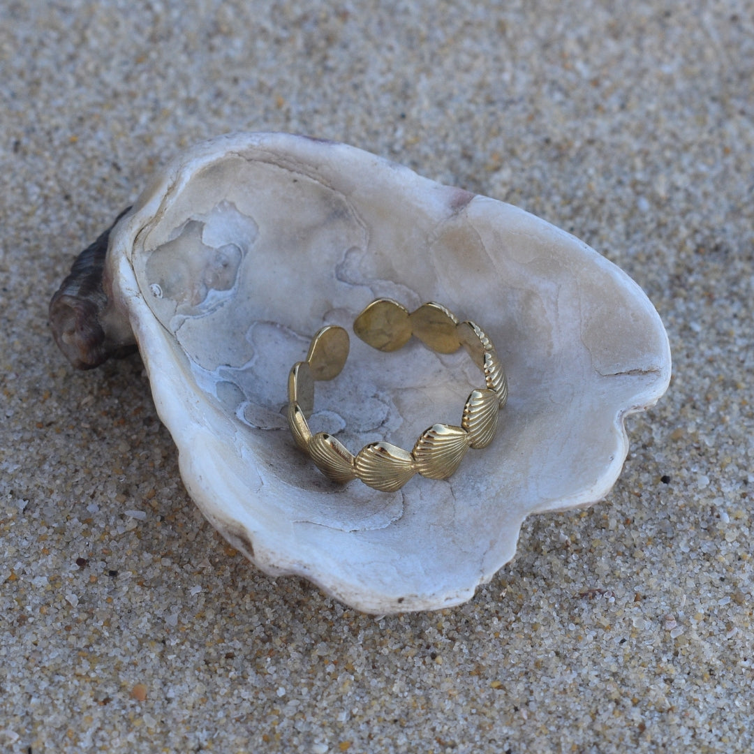 Mini Shell Ring - Goldieboxx Jewellery