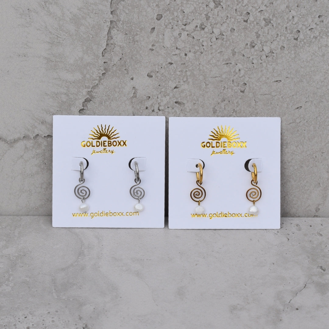 Kiama Hoops - Goldieboxx Jewellery
