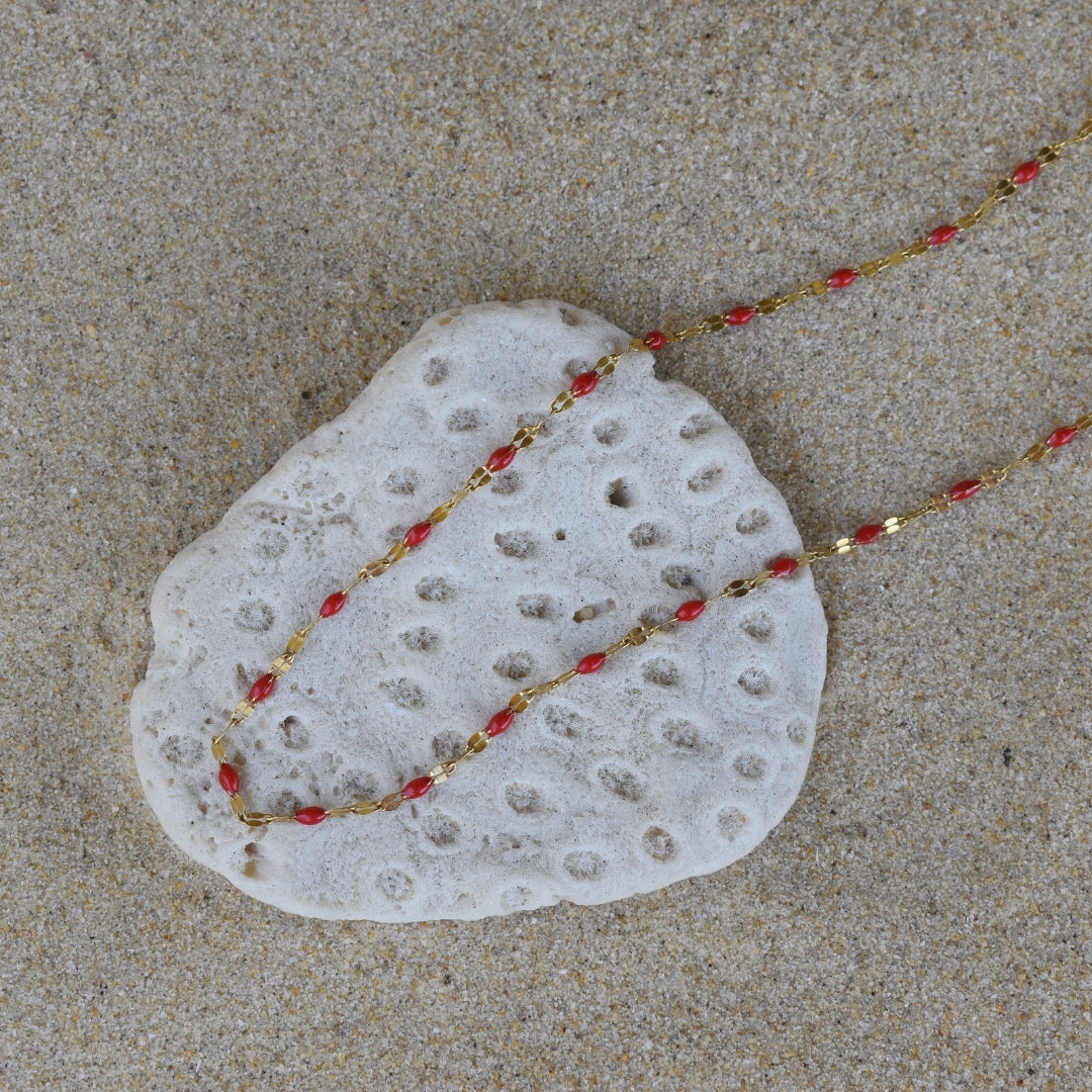 Dainty Chilli Necklace - Goldieboxx Jewellery