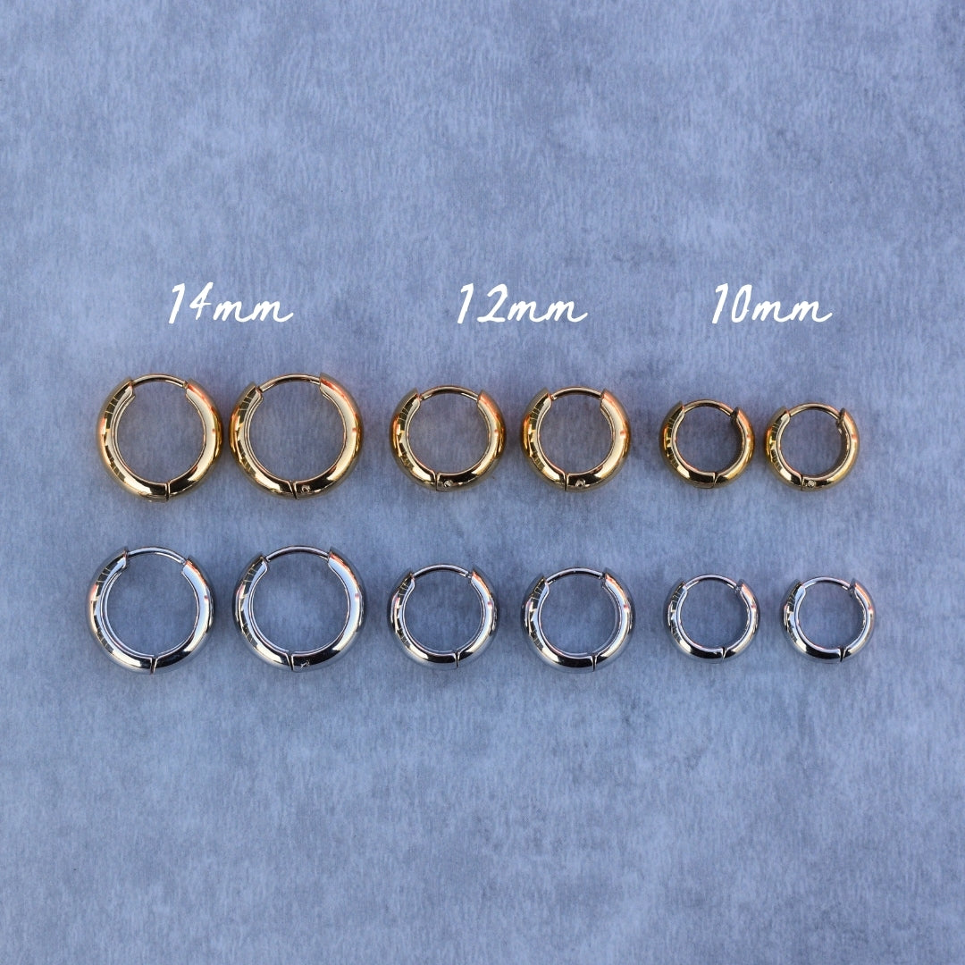 Isabella Hoops - Goldieboxx Jewellery