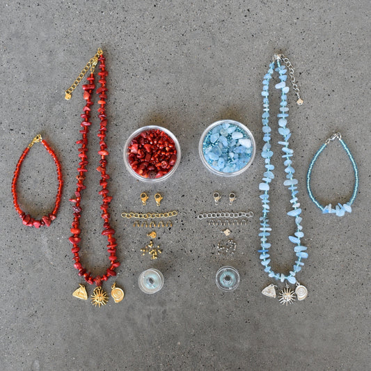 Gemstone Chips Mini Bead Kit - Goldieboxx Jewellery