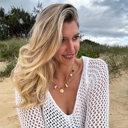 Ocean Charm Necklace - Goldieboxx Jewellery