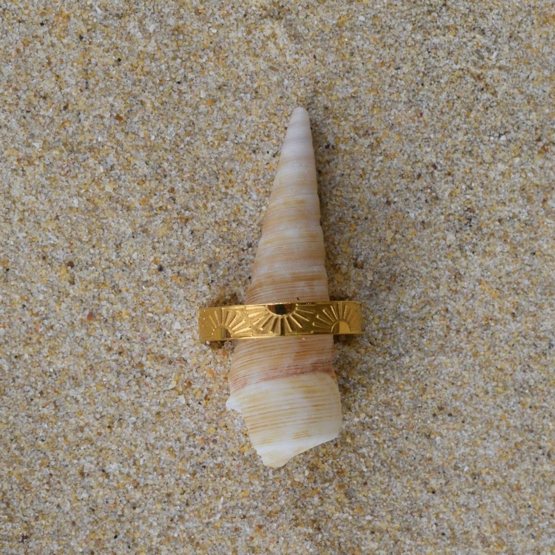 Golden Sun Ring