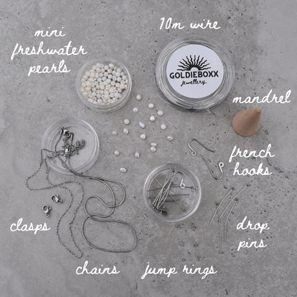 Wire Jewellery Making Kit - Goldieboxx Jewellery