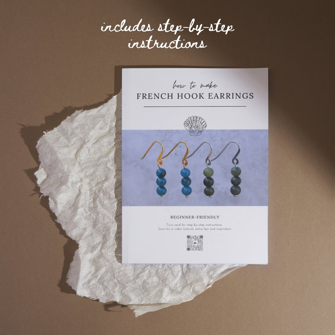 French Hook Earrings Mini Kit - Goldieboxx Jewellery