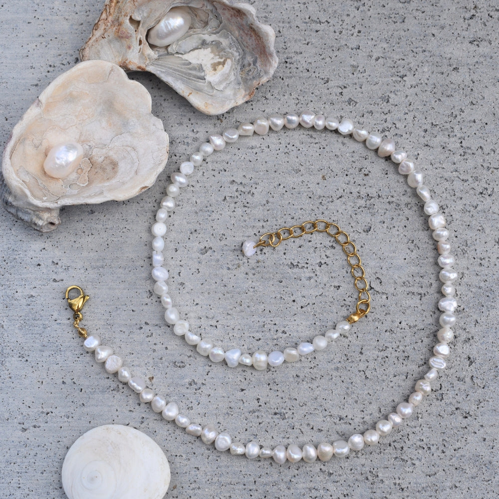 Pearl Choker - Goldieboxx Jewellery