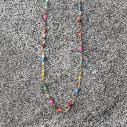 Rainbow Beach Necklace - Goldieboxx Jewellery