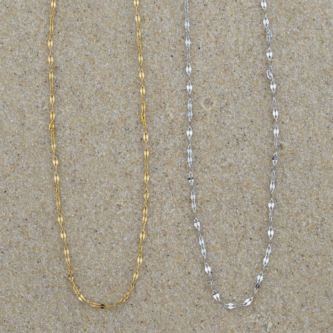 Dainty Sparkle Chain Necklace