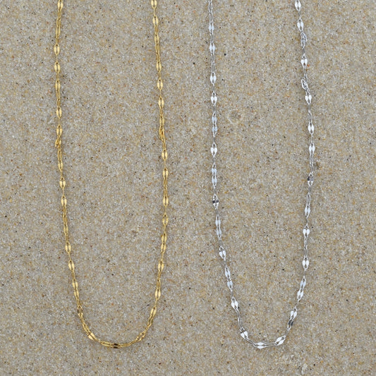 Dainty Sparkle Chain Necklace