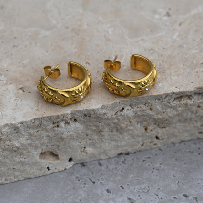 Alice Hoops - Goldieboxx Jewellery