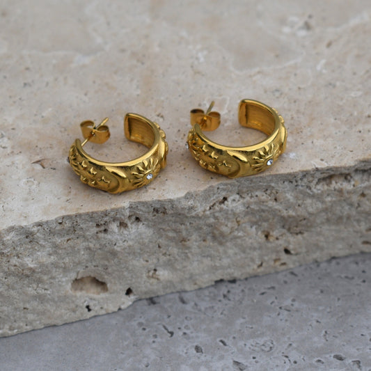 Alice Hoops - Goldieboxx Jewellery