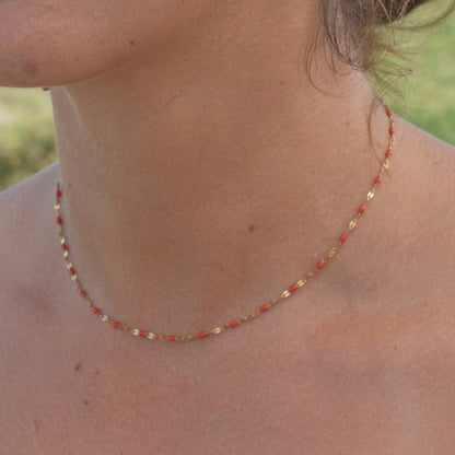 Dainty Chilli Necklace - Goldieboxx Jewellery