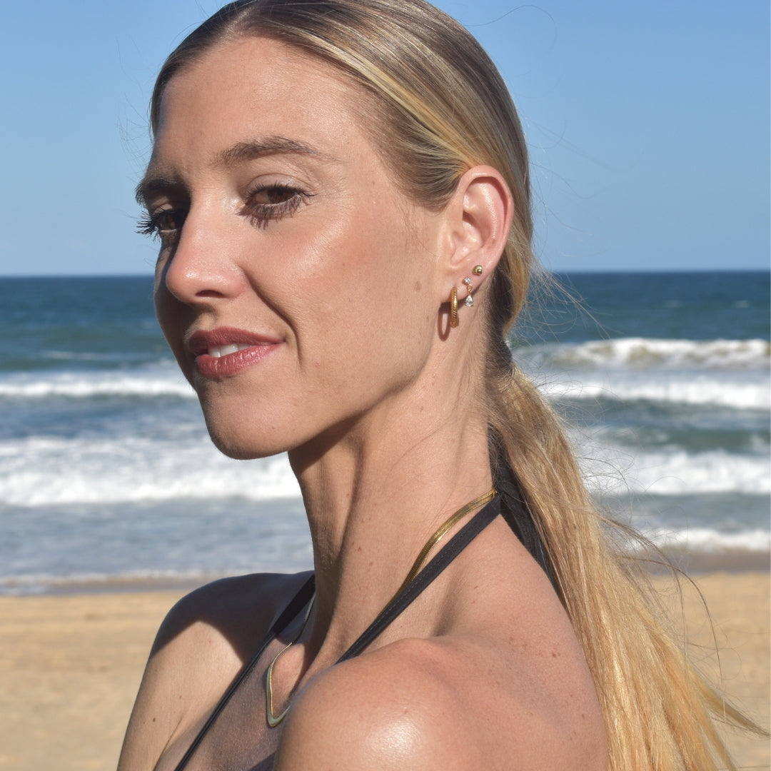 Classic Gold Hoops - Goldieboxx Jewellery