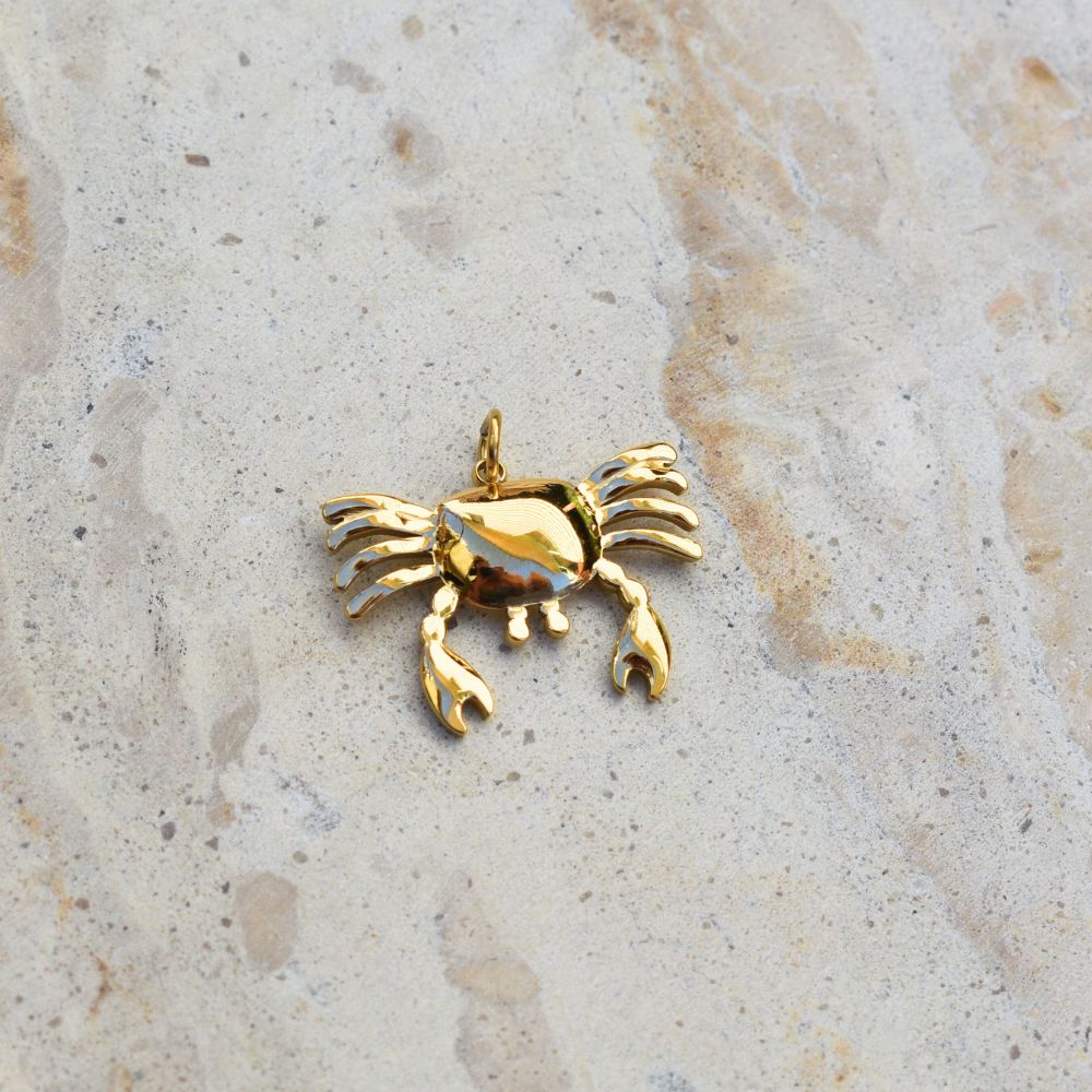Crab Charm - Goldieboxx Jewellery