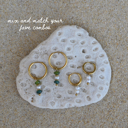 Tourmaline Hoop Kit - Goldieboxx Jewellery