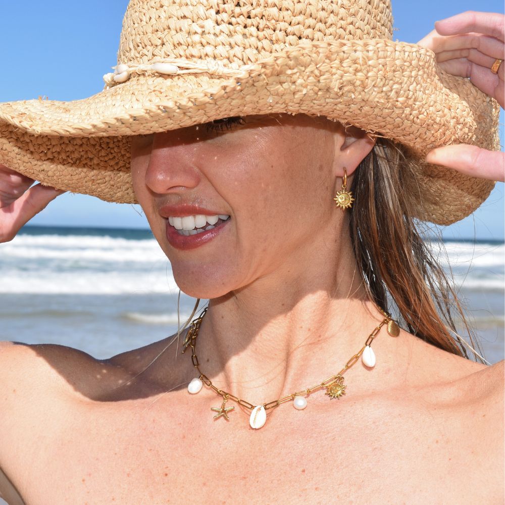 Small Sun Charm - Goldieboxx Jewellery