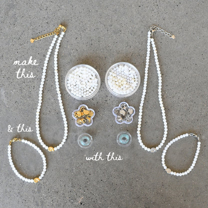 Coconut & Nautilus Shell Mini Bead Kit - Goldieboxx Jewellery