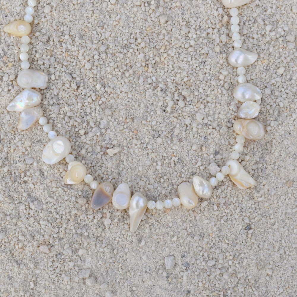 Pearl & Shell Choker - My Store
