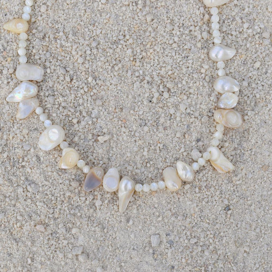 Pearl & Shell Choker - My Store