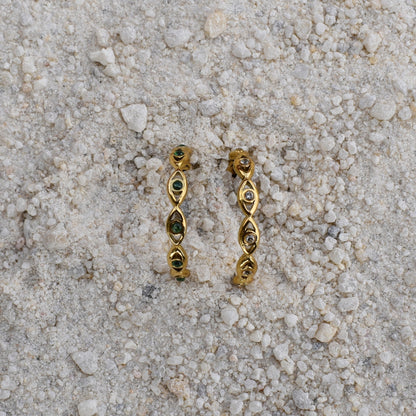 Greek Eye Ring - Goldieboxx Jewellery