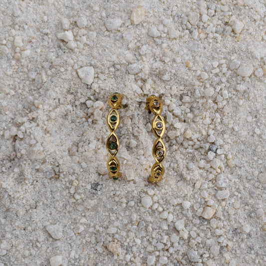 Greek Eye Ring - Goldieboxx Jewellery