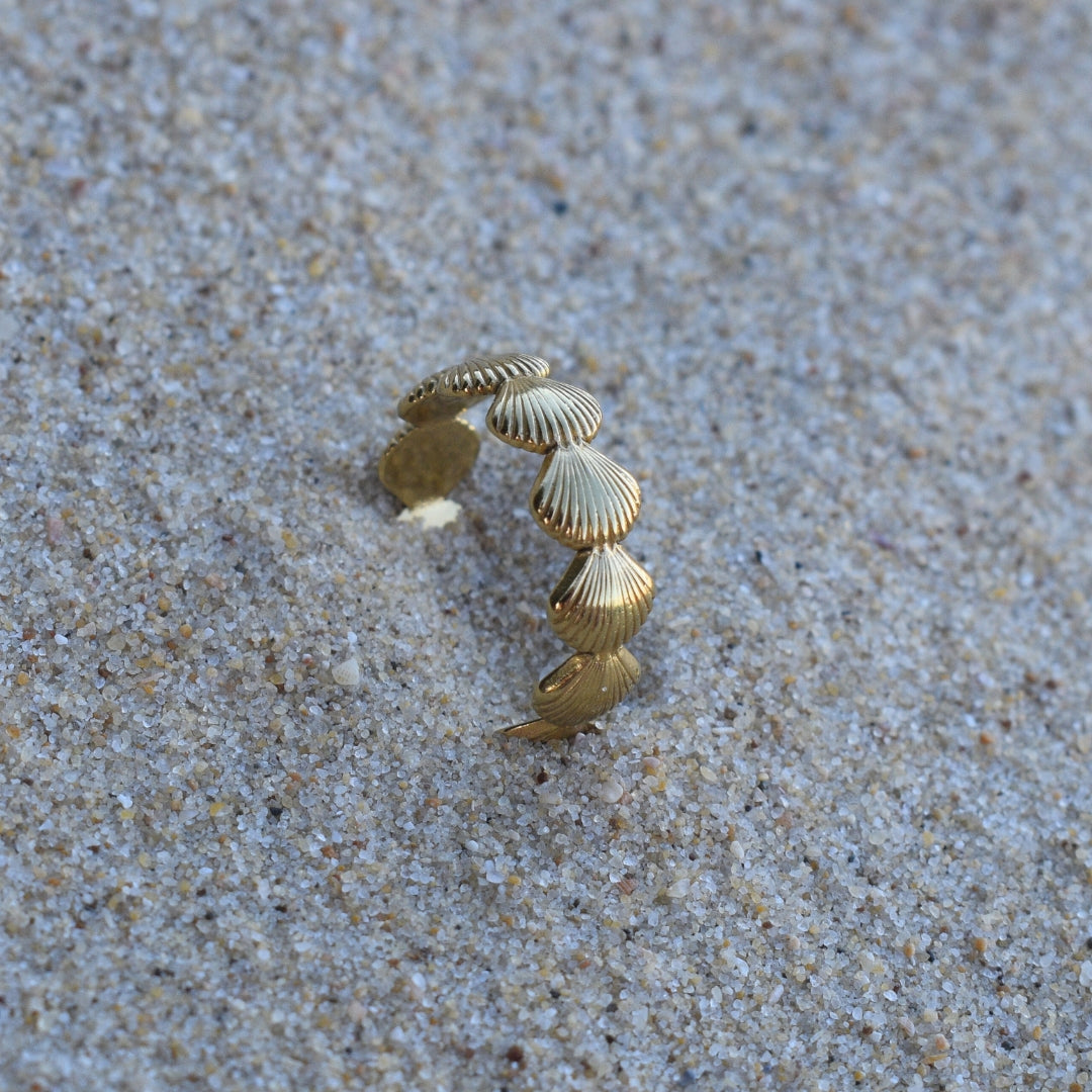 Mini Shell Ring - Goldieboxx Jewellery