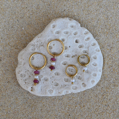 Tourmaline Hoop Kit - Goldieboxx Jewellery