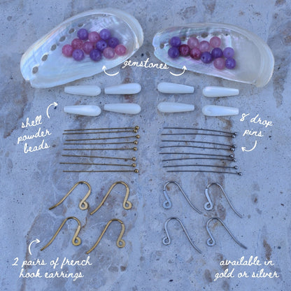 French Hook Earrings Mini Kit - Goldieboxx Jewellery