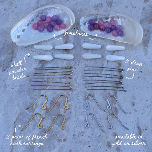 French Hook Earrings Mini Kit - Goldieboxx Jewellery