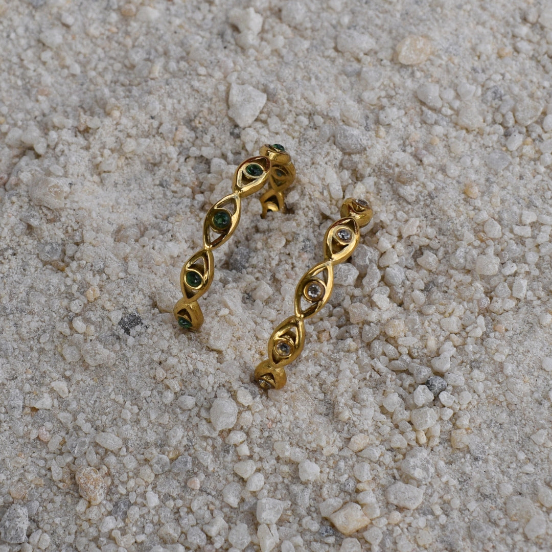 Greek Eye Ring - Goldieboxx Jewellery